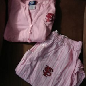SALE! Florida State comphy pink PJ's medium
